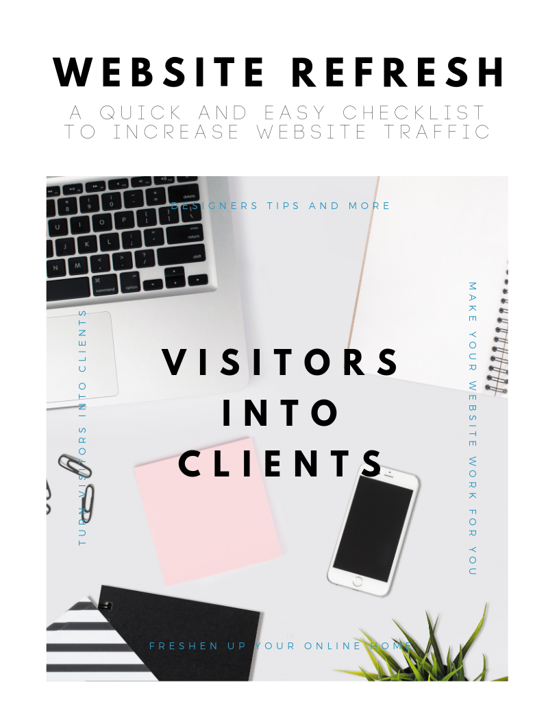 A website refresh checklist in pdf format.
